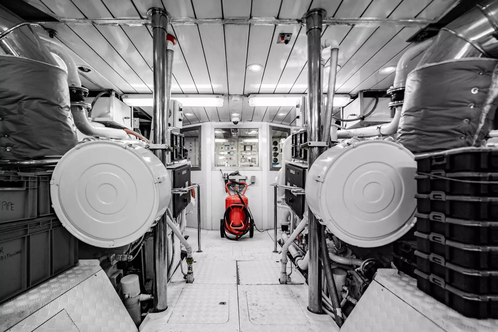 PRINCESS ANNA Engine Room Luxury Yacht Browser by CHARTERWORLD
